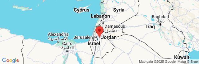 Landkaart Madaba