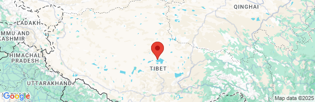 Landkaart Tibet