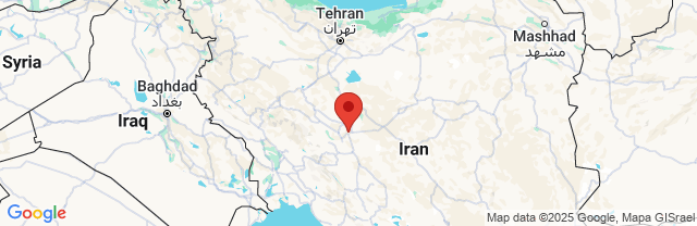 Landkaart Isfahan