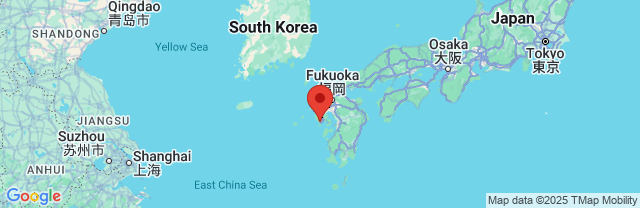 Landkaart Nagasaki