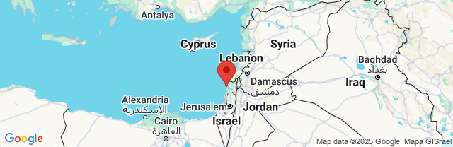 Landkaart Haifa