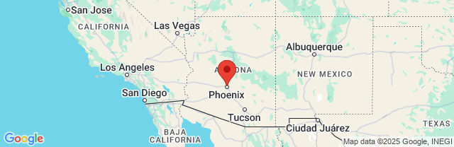 Landkaart Phoenix