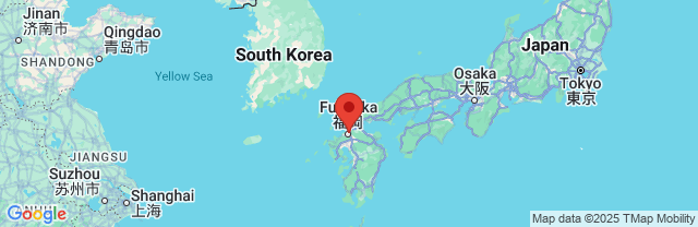 Landkaart Fukuoka