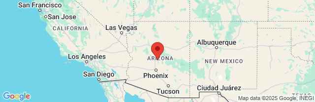 Landkaart Arizona