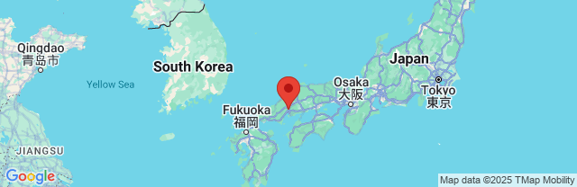 Landkaart Hiroshima