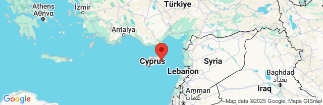 Landkaart Ayia Napa
