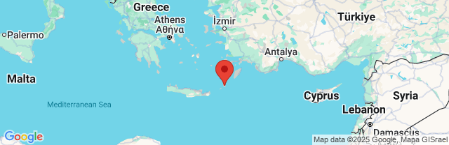 Landkaart Karpathos