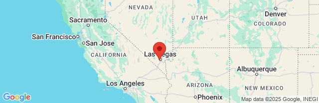 Landkaart Las Vegas