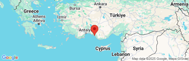 Landkaart Alanya