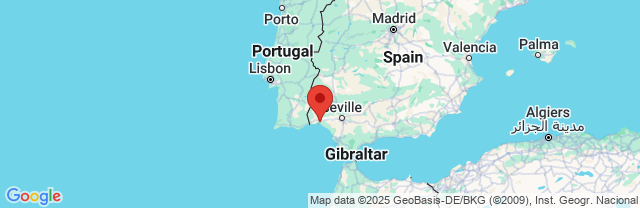 Landkaart Huelva