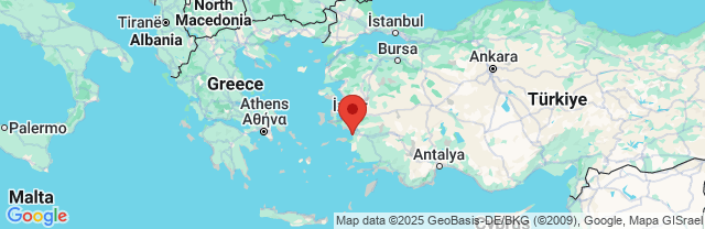 Landkaart Kusadasi