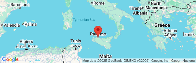 Landkaart Palermo