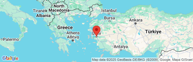 Landkaart Izmir