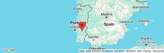 Landkaart Évora