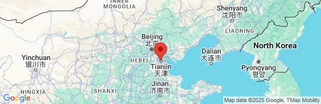 Landkaart Tianjin