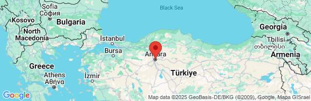 Landkaart Ankara