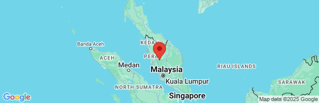 Landkaart Tanah Rata