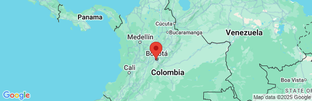 Landkaart Bogota