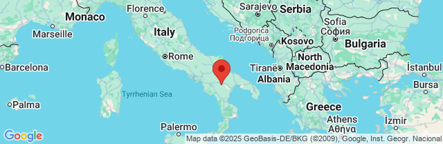 Landkaart Basilicata
