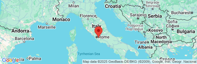 Landkaart Lazio