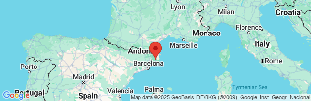 Landkaart Gerona