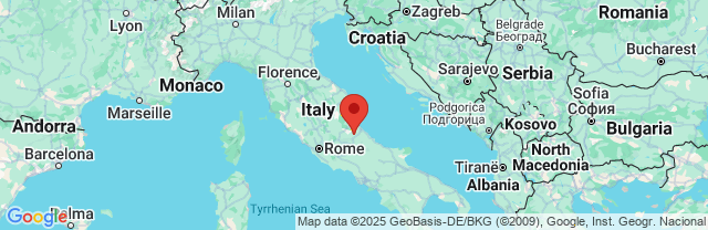 Landkaart Abruzzo