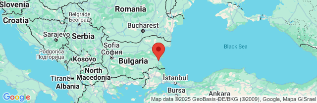 Landkaart Burgas