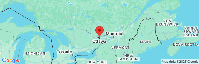 Landkaart Ottawa