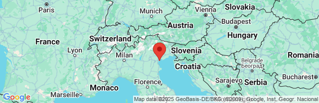 Landkaart Venetië
