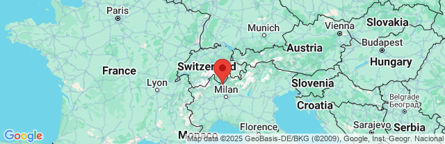Landkaart Lugano
