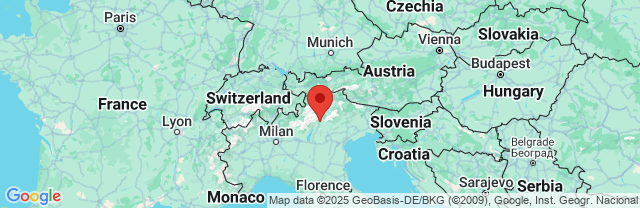 Landkaart Trento