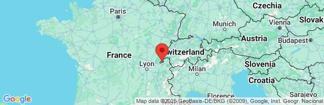 Landkaart Genève