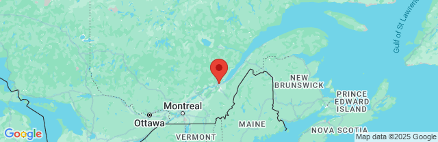 Landkaart Québec