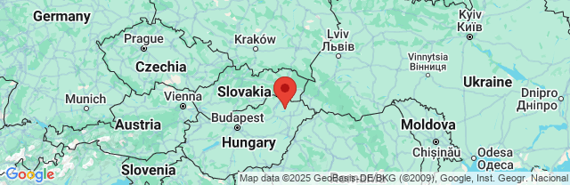 Landkaart Tokaj