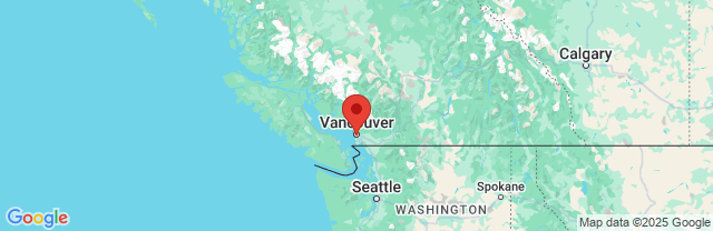 Landkaart Vancouver