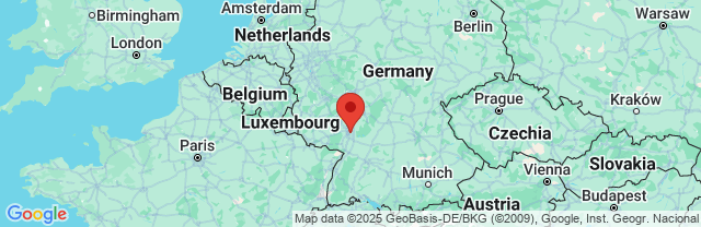 Landkaart Mannheim