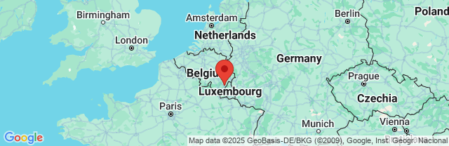 Landkaart Bastogne