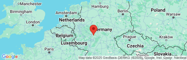 Landkaart Hessen