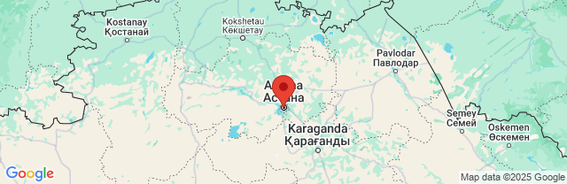 Landkaart Astana