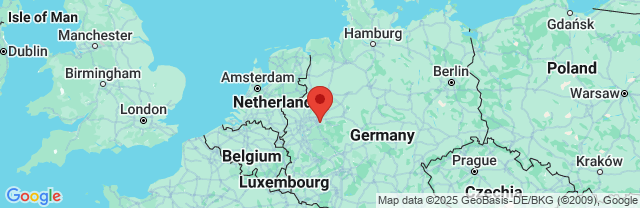 Landkaart Nordrhein-Westfalen