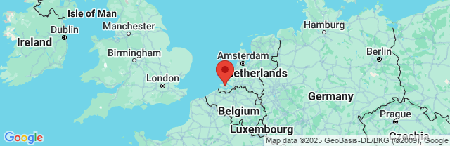 Landkaart Zeeland