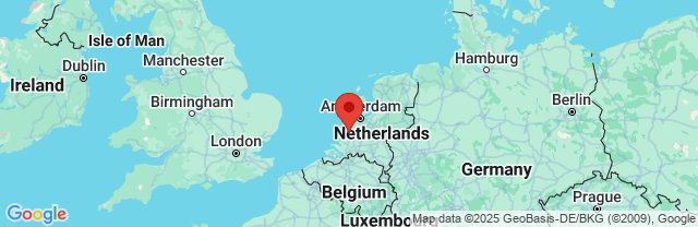 Landkaart Zuid-Holland