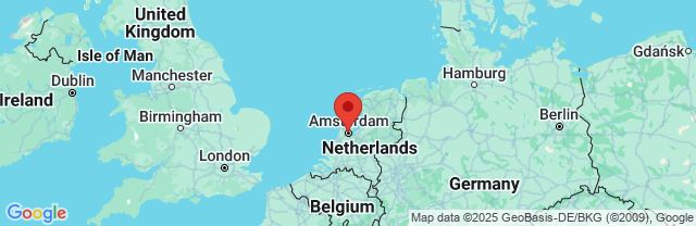 Landkaart Amsterdam
