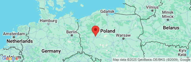 Landkaart Poznan
