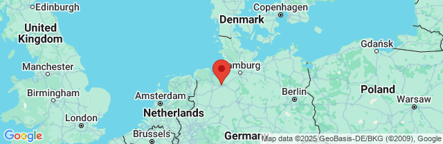 Landkaart Bremen