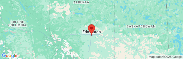 Landkaart Edmonton