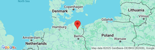 Landkaart Neubrandenburg