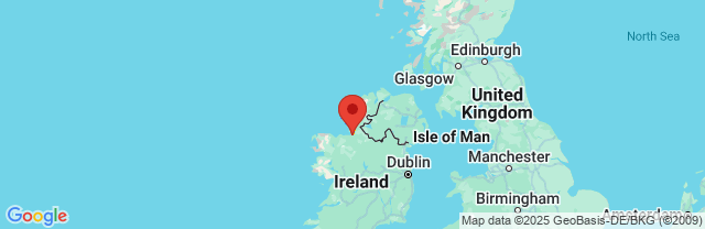 Landkaart Sligo