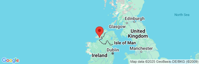 Landkaart Donegal