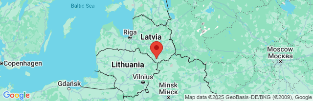 Landkaart Daugavpils